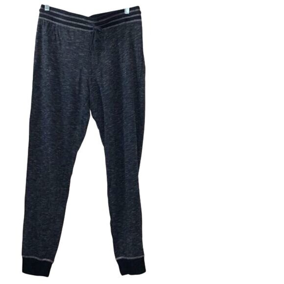 Womens Heathered Black Lounge Set M/M By Felina - Picture 8 of 15